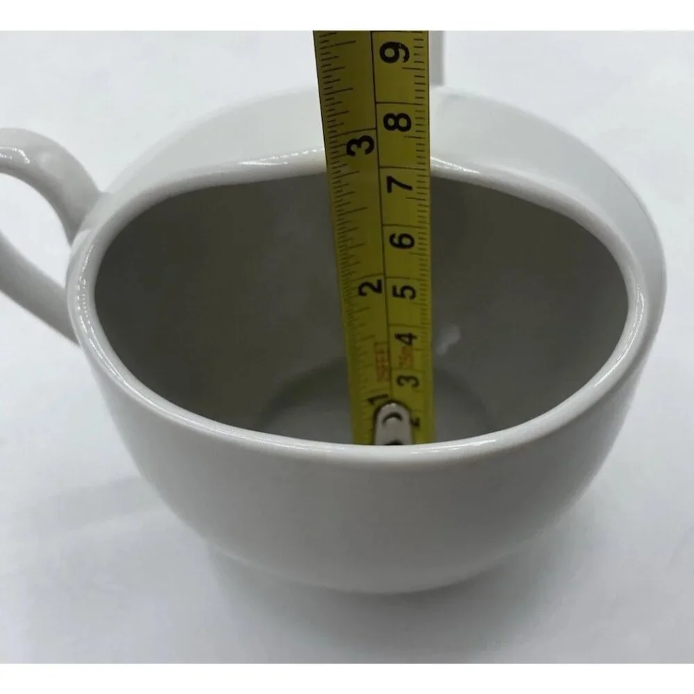 Vintage Suisse Langenthal Invalid Feeder White Porcelain Retro Spouted Cup Nurse